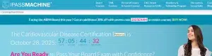 The Passmachine Cardiovascular Disease Comprehensive Lecture Review and QBank (v9.1) 2025